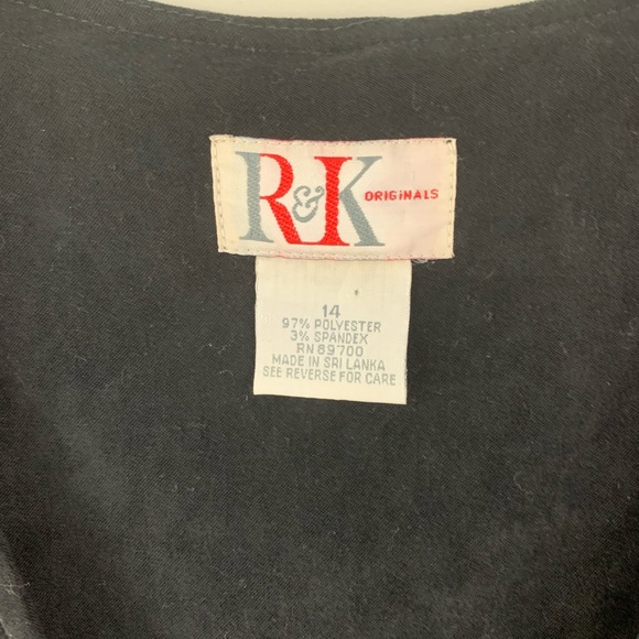 R&K dress- black - Picture 3 of 4